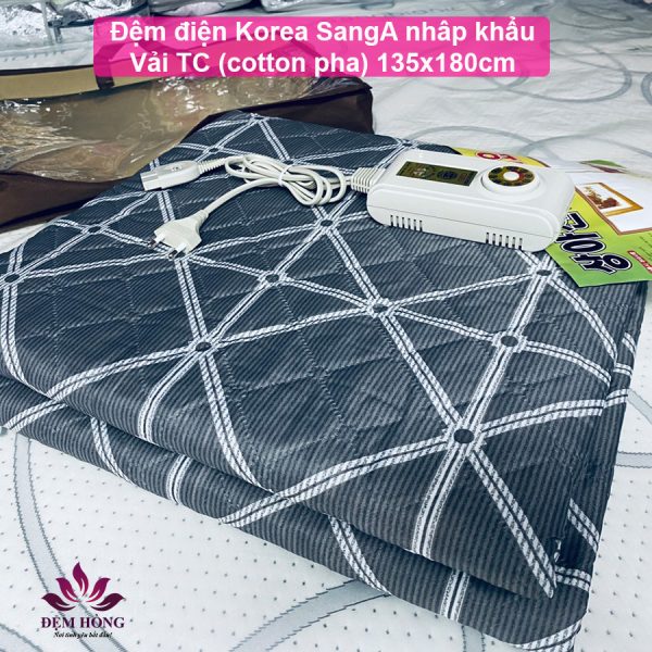 Địa chỉ bán chăn đệm điện Hàn Quốc nhập khẩu thương hiệu SangA vải TC