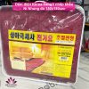 Mẫu chăn điện Korea Nỉ Nhung Đỏ khổ 150x180cm